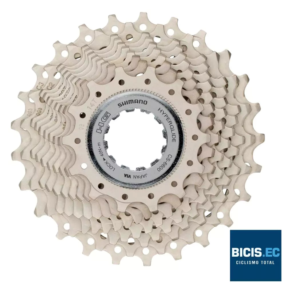 Disfruta Pacha Shimano ULTEGRA 10 Vel. 14-25T CS-6600 – Bicis.Ec