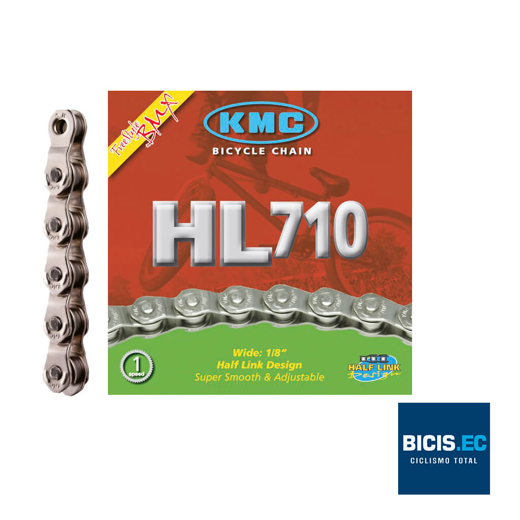 Catena KMC 1/2x1/8x102L Larga Mezza Maglia 1/velocità Freestyle - Foto 5