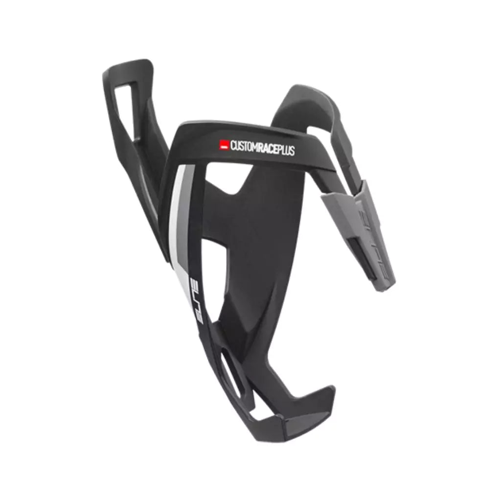 Soporte para botellas de ciclismo Elite Custom Race Plus, negro/AMA