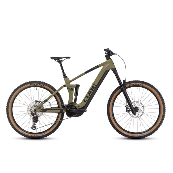 Bici Cube Stereo Hybrid 160 HPC Race 750 Verde Oliva –