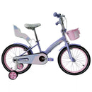 Bicicleta CROSSER Rodado 18 BMX C3 con Canasta Morada y Rosada