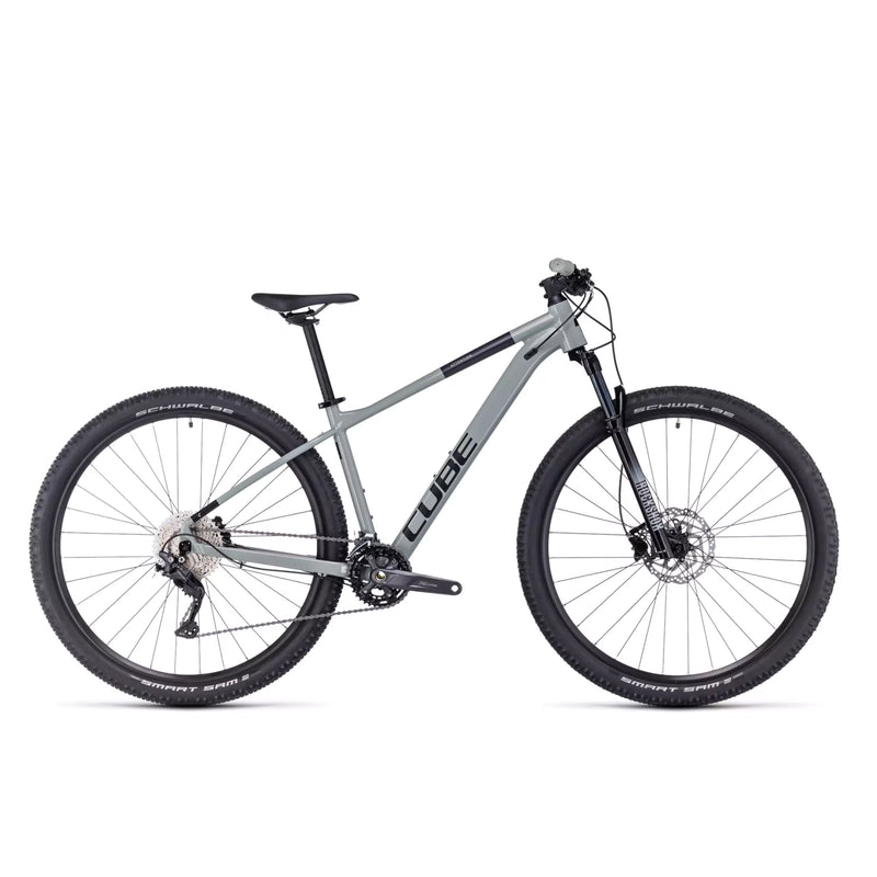 Bicicleta Cube 27.5 Attention Gris Pantano