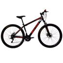 Bicicleta ROCKET 29" Aluminio Negro Rojo
