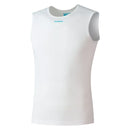 Camiseta interior Shimano Vertex Mesh Hombre sin mangas S Blanco