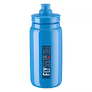 caramanola elite fly blue 550ml blue logo para ciclismo de ruta mtb y gravel