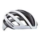 Casco ciclismo ruta Lazer Genesis CE White Black vista lateral