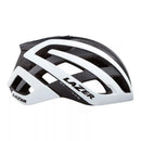 Casco ciclismo ruta Lazer Genesis CE White Black vista lateral