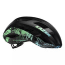 casco lazer strada kiredicore mate tropical leaves