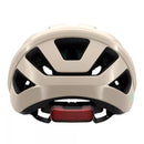 Casco ciclismo ruta Lazer Tonic KC CE CPSC Latte vista lateral