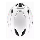 Casco ciclismo ruta Lazer Vento KC CE CPSC Pure White vista lateral