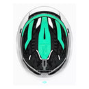 Casco ciclismo ruta Lazer Vento KC CE CPSC Pure White vista lateral