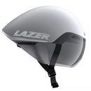 Casco Lazer Victor KC CE-CPSC Mate Blanco Plata M