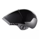 Casco triatlón Lazer Wasp Air Tri Black Silver M-L vista lateral
