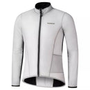 Chaqueta Shimano Beaufort Hombre rompe viento - reflectiva S Blanco