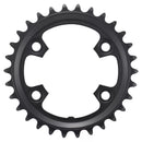 Coronilla Shimano GRX FC-RX600 10/11v 30T doble for 46-30T negro Japonés