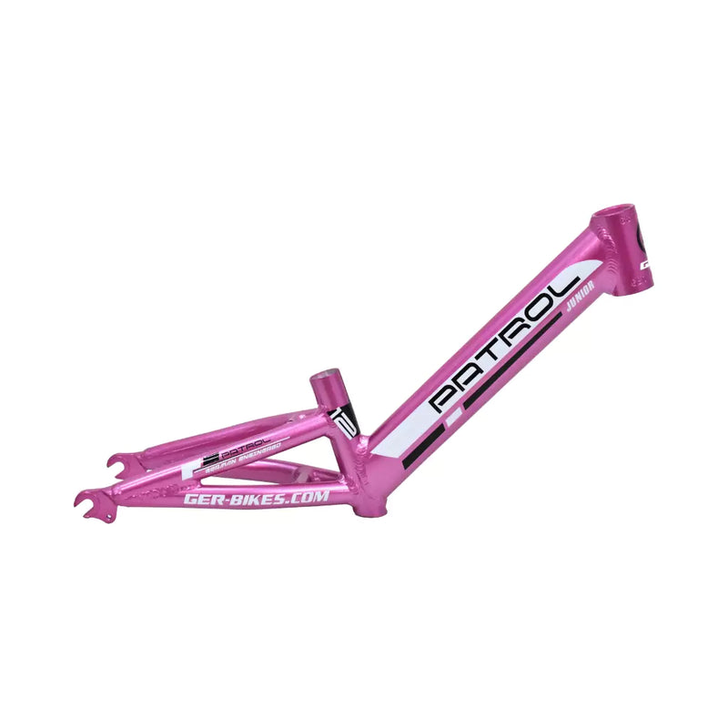 Cuadro de bicicleta aro 12 GER Patrol rosado