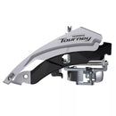Descarrilador Shimano triple Tourney FD-TY600-L6 31.8mm top swing dual-pull funda SP