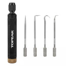 ganzua topeak tt2647 para o rings y mantenimiento de suspensiones mtb enduro y sistemas hidraulicos