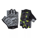 guantes enjoy ciclismo dedo corto grey green