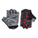 guantes enjoy ciclismo dedo corto grey red