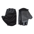 guantes enjoy ciclismo dedo corto grey