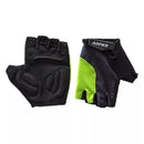 guantes enjoy ciclismo grey green neon dedo corto