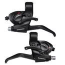 Manilar Shimano MTB Integr ST-EF41 3x7v sin fundas negro juego X10
