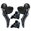 Manilar Shimano Ruta Ultegra ST-R8025 2x11V F850/R1450mm manigueta pequeña manigueta/mordaza/funda juego Japonés