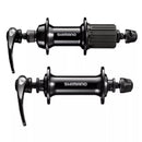 Manzanas Shimano Tiagra RS400 28H v/brake 10/11v bloq 168mm negro par suelto SP