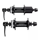 Manzanas Shimano Tourney FH-TX505 32H 8/9/10v con look 166mm par negro x10