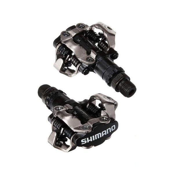pedal shimano pd-m520l c-cleats negro par