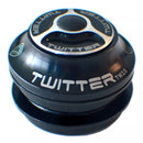 Pista de Dirección TWITTER Semintegrada 1 1/8 Negra
