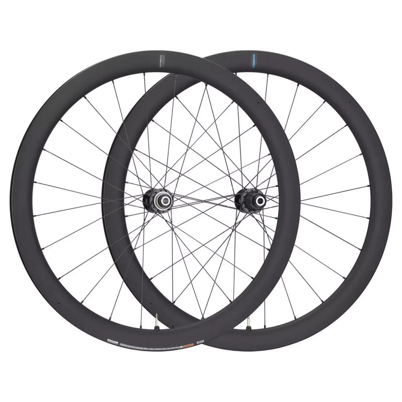 Ruedas Shimano 105 C32 carbono tubeless ruta 700c
