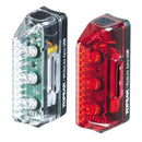 set de luces topeak usb tms075 delantera y trasera recargables para bicicleta