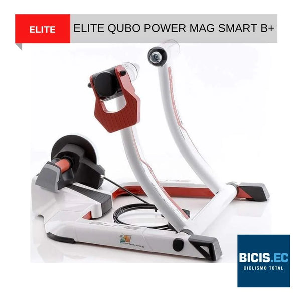Rodillo para bicicleta de montaña con simulador Elite Qubo Power Mag Smart B