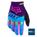 Guantes de mujer FOX para ciclismo de montaña color morado