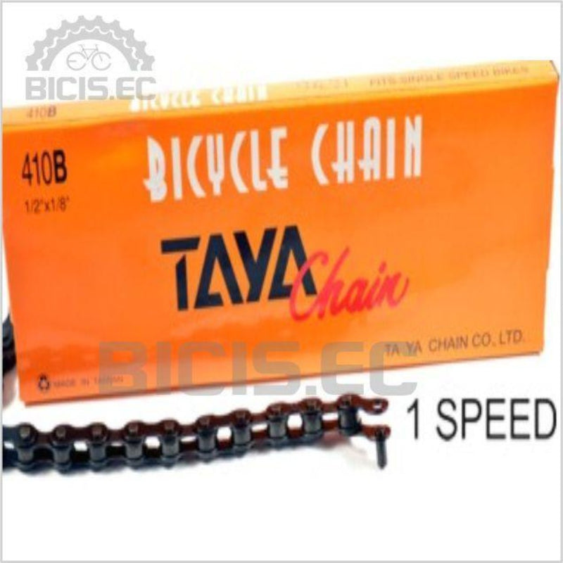 Cadena TAYA TB-410 1/2"X1/8"X114L en caja