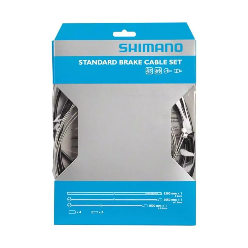 Set Cavi Freno Shimano Completo - Guaine, Cavi Interni E Terminali - Y80098022