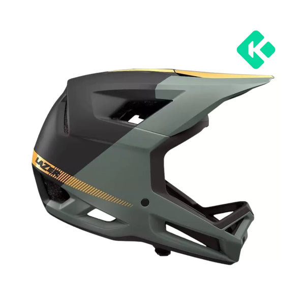 casco lazer cage kiredicore mate verde l