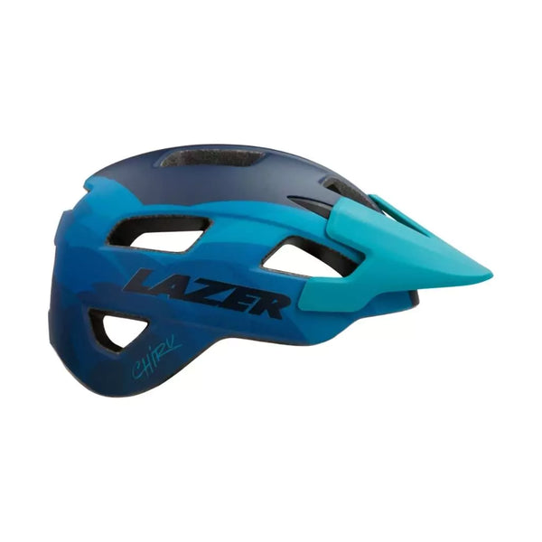 casco lazer chiru mate azul metalico m