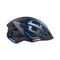 casco lazer compact dlx mate obscuro azul uni talla +red+led