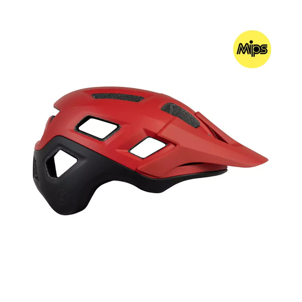 casco lazer coyote mate rojo negro m + mips