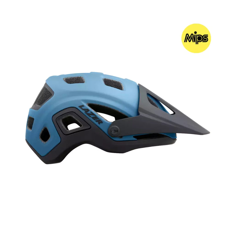 casco lazer impala mate azul s +mips