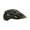 casco lazer roller mate obscuro verde m +red