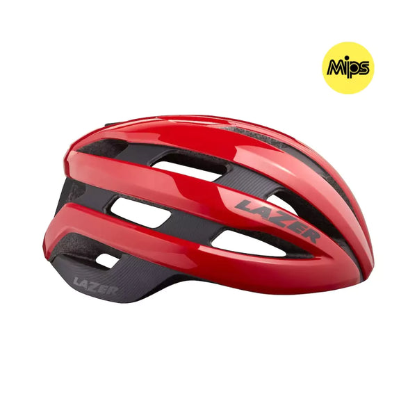 casco lazer sphere rojo m +mips