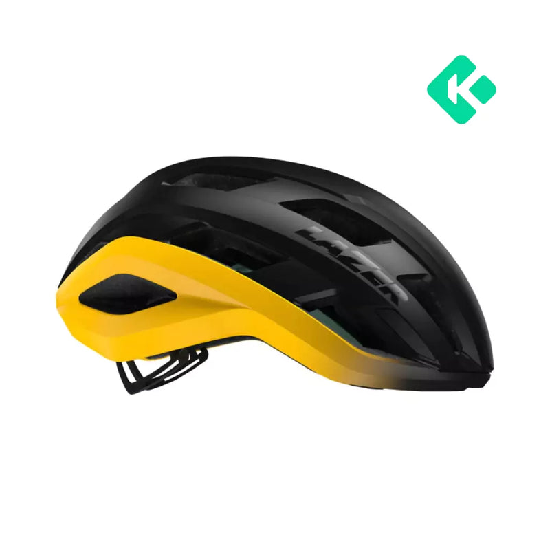 casco lazer strada kiredicore mate negro maple amarillo m