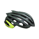 casco lazer z1 mate obscuro verde f-amarillo s