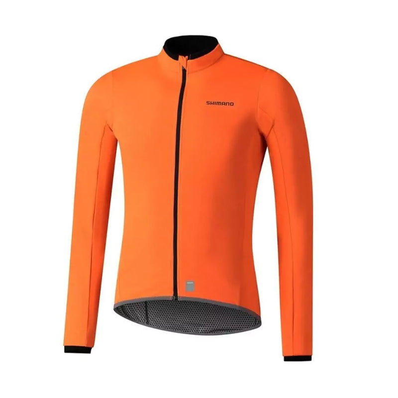 chaqueta shimano windflex orange l hombre cw-wbpw-ue11m