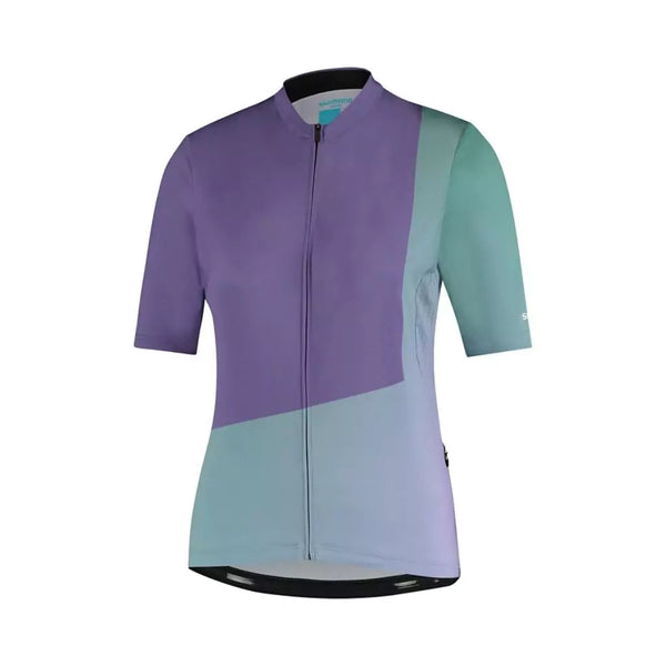 jersey shimano sumire dama m purpura-verde cw-jsps-we12w