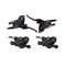 manilar shimano altus 2x7 vel. set st-ef505-7